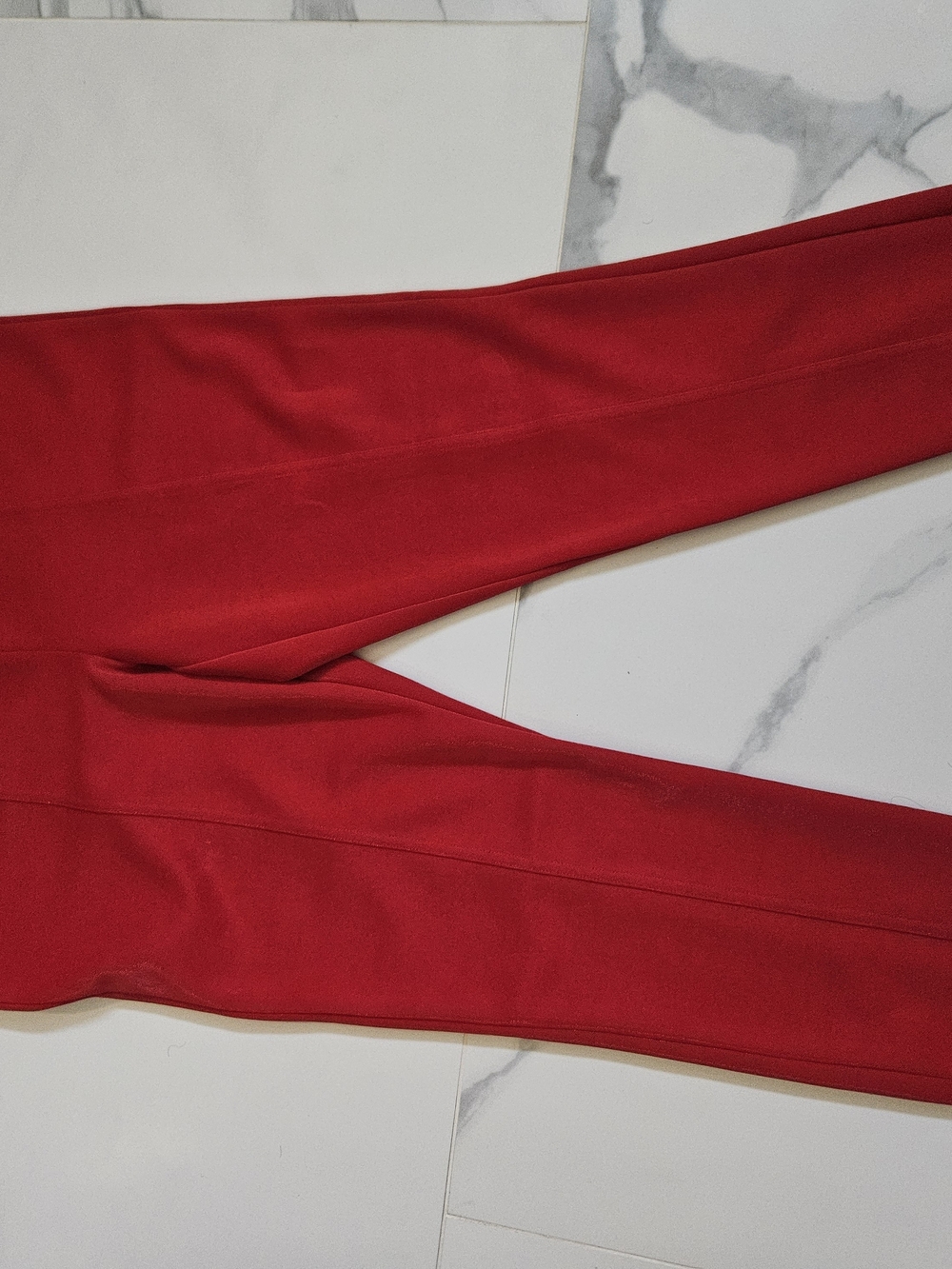 INC International Concepts Girls' Bright Red Stretch Leggings